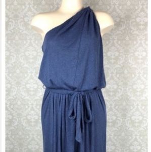 Rebecca Taylor One Shoulder Maxi Dress